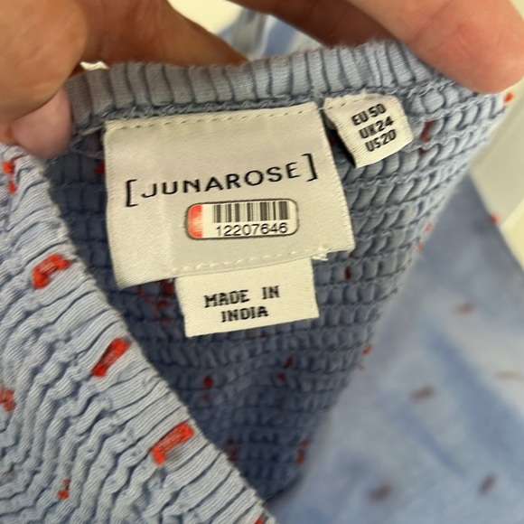 JUNAROSE embroidered midi dress, RTR - Picture 8 of 8